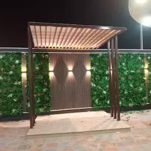 النجم اللامع للمظلات والسواتر | تنسيق حدائق