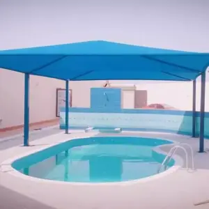 النجم اللامع للمظلات والسواتر | مظلات مسابح