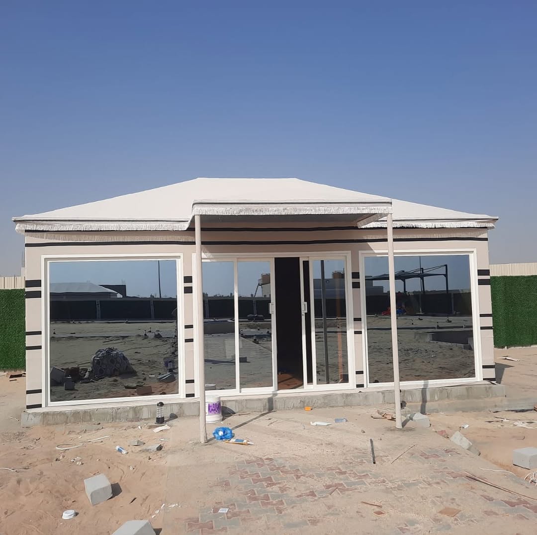 246730618_384477863369502_8882850175548117300_n النجم اللامع للمظلات والسواتر | بيوت شعر جدة حي الرحيلي | تركيب بيوت شعر ملكية فاخرة