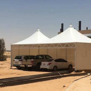 النجم اللامع للمظلات والسواتر | “المظلات الهرمية: جمالية ووظيفة مضافة في حي الشفاء بجدة”