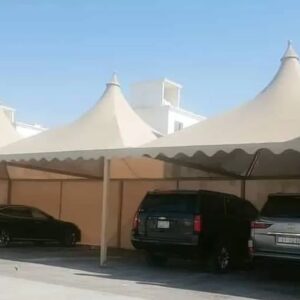 النجم اللامع للمظلات والسواتر | “المظلات الهرمية: جمالية ووظيفة مضافة في حي الشفاء بجدة”