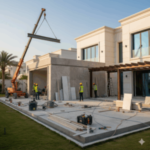 النجم اللامع للمظلات والسواتر | بناء المجالس في حي الحمدانية بجدة: رمز الأصالة والضيافة العصرية