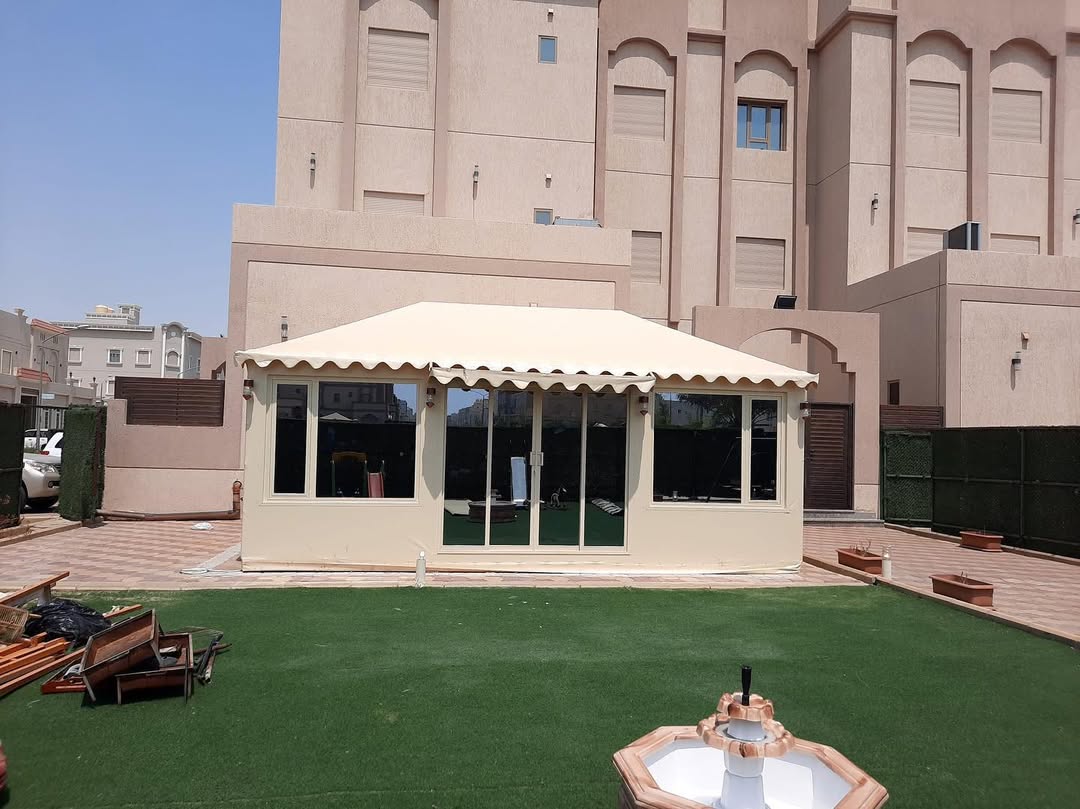 241033363_534686434427073_7381310362136554668_n (1) النجم اللامع للمظلات والسواتر | بيوت شعر جدة حي الرحيلي | تركيب بيوت شعر ملكية فاخرة