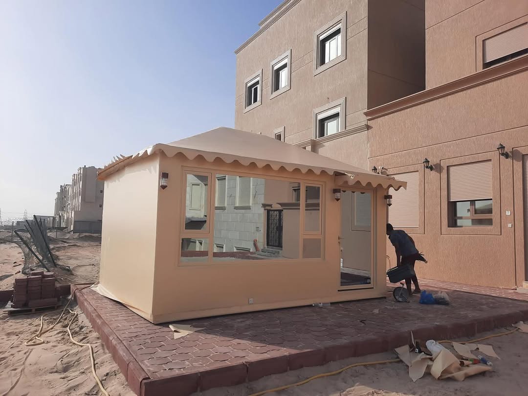 241379041_277742367223428_6503300123709811083_n النجم اللامع للمظلات والسواتر | بيوت شعر جدة حي الرحيلي | تركيب بيوت شعر ملكية فاخرة