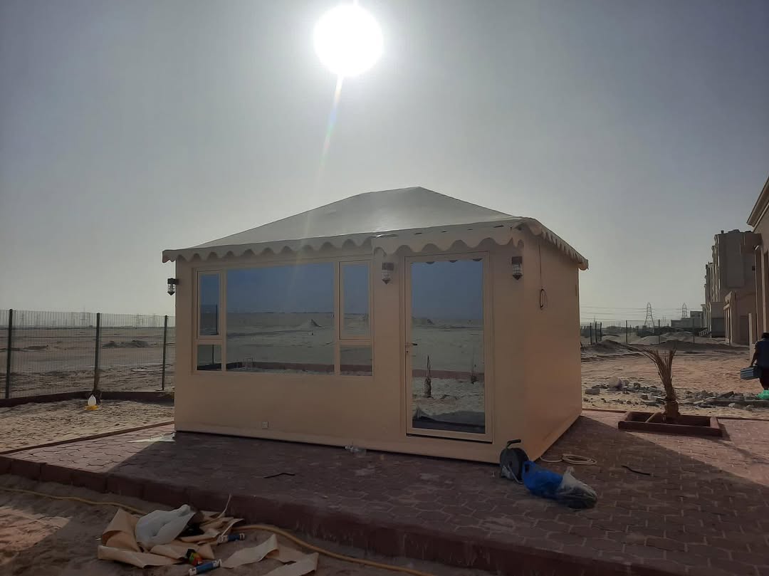 241526168_213300054153441_2082011769081141982_n النجم اللامع للمظلات والسواتر | بيوت شعر جدة حي الرحيلي | تركيب بيوت شعر ملكية فاخرة