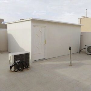 النجم اللامع للمظلات والسواتر | بناء ساندويتش بانل بحي مشرفة بجدة: حل عصري لمناخ جدة الحار والرطب.