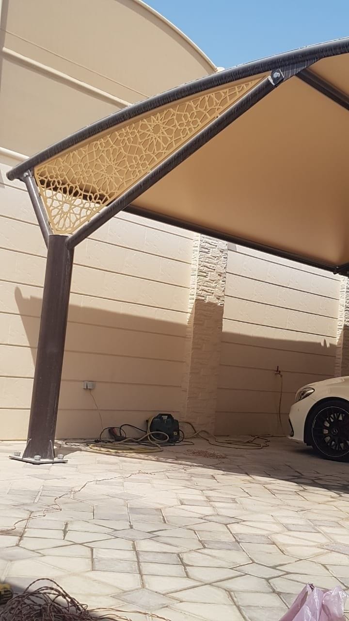 IMG-20250915-WA0039 النجم اللامع للمظلات والسواتر | تركيب مظلات سيارات جدة في حي السليمانية | أفضل الأسعار وأعلى جودة