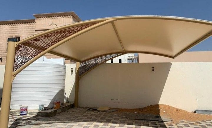 IMG-20250915-WA0054 النجم اللامع للمظلات والسواتر | تركيب مظلات سيارات جدة في حي السليمانية | أفضل الأسعار وأعلى جودة