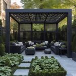 تركيب جلسات برجولات حدائق في جدة