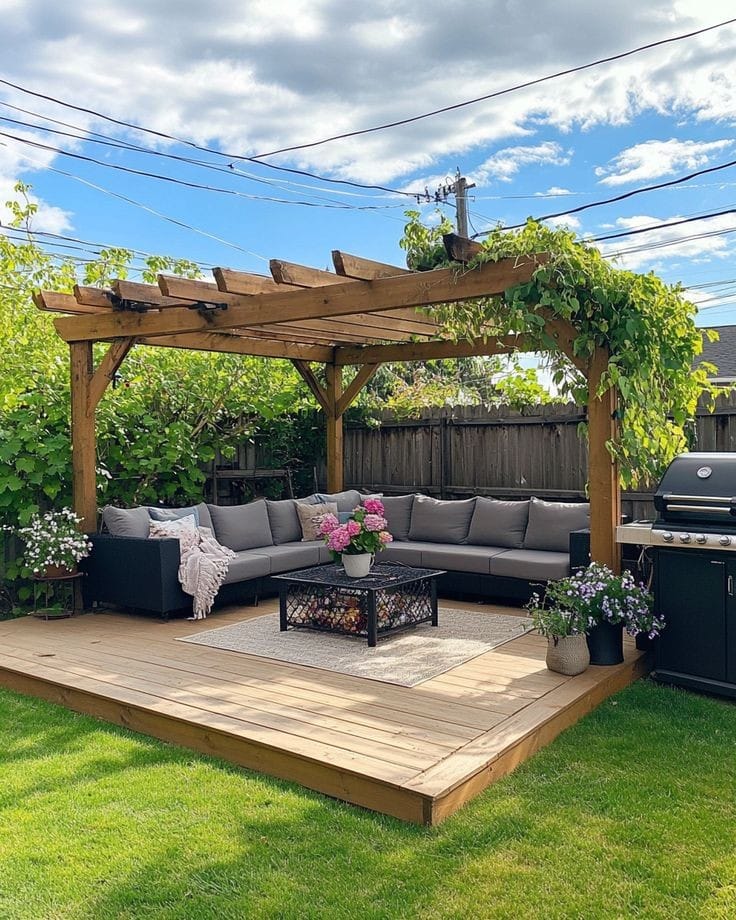 IMG-20250405-WA0033 النجم اللامع للمظلات والسواتر | تركيب جلسات برجولات حدائق في جدة حي الجامعة | أفكار وتصاميم حديثة لحديقة مثالية