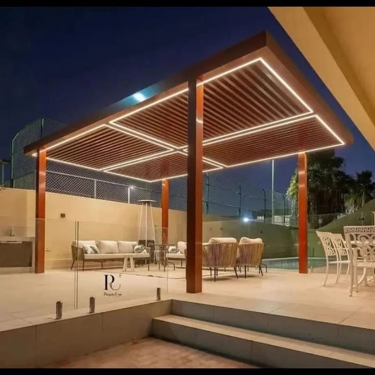 النجم اللامع للمظلات والسواتر | تركيب برجولات حدائق في جدة حي الفلاح | مظلات جلسات شتوية للحدائق في جدة