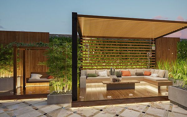 النجم اللامع للمظلات والسواتر | تركيب برجولات حدائق في جدة حي الفلاح | مظلات جلسات شتوية للحدائق في جدة