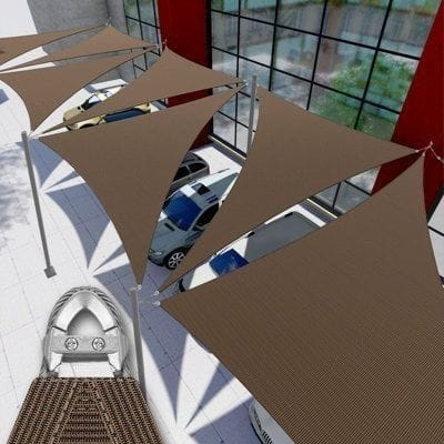 النجم اللامع للمظلات والسواتر | تركيب مظلات شد إنشائي في جدة حي المروة | أفضل انواع المظلات بأفضل الأسعار