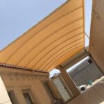 النجم اللامع للمظلات والسواتر | تركيب مظلات شد إنشائي في جدة حي المروة | أفضل انواع المظلات بأفضل الأسعار