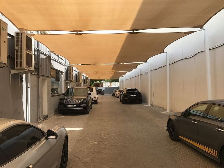 النجم اللامع للمظلات والسواتر | تركيب مظلات شد إنشائي في جدة حي المروة | أفضل انواع المظلات بأفضل الأسعار