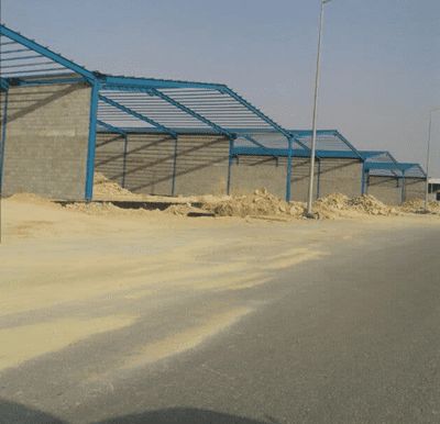 النجم اللامع للمظلات والسواتر | تركيب هناجر جدة حي الرويس | بناء هناجر ومستودعات صناعية وتجارية