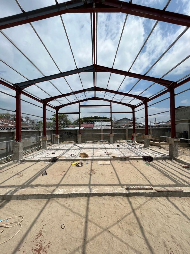 النجم اللامع للمظلات والسواتر | تركيب هناجر جدة حي الرويس | بناء هناجر ومستودعات صناعية وتجارية