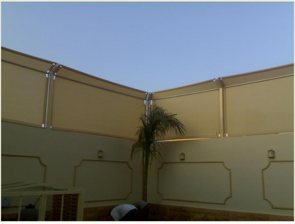 sater31 النجم اللامع للمظلات والسواتر | سواتر قماش جدة حي البلد | تركيب سواتر قماشية | سواتر جدران