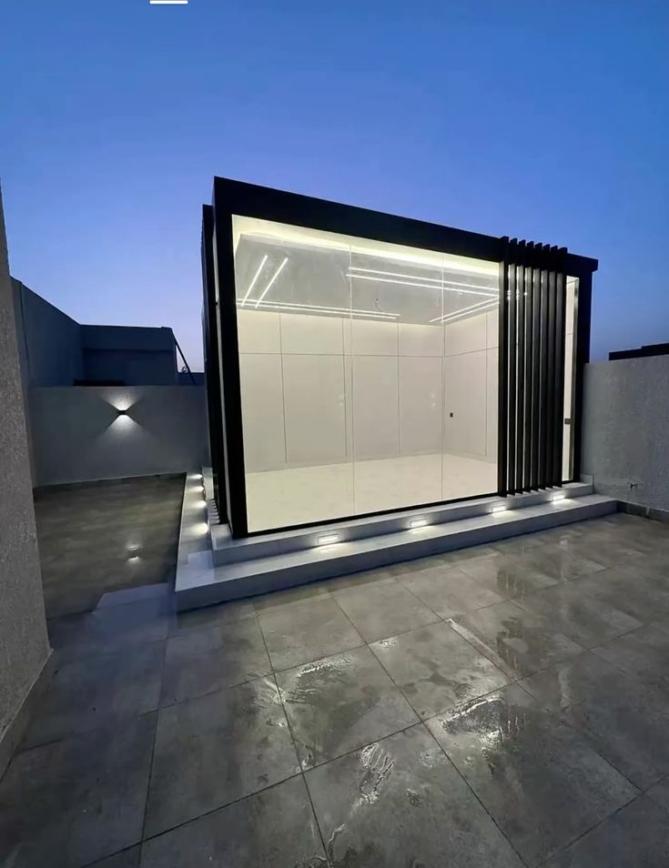 النجم اللامع للمظلات والسواتر | مجالس خارجية جدة في حي البساتين | تركيب ملاحق ساندوتش بانل واسمنت بورد