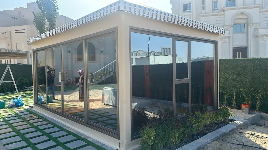 النجم اللامع للمظلات والسواتر | تركيب بيوت شعر للمناسبات في جدة حي الأندلس | بيوت شعر ملكية | تركيب بيوت شعر فاخرة