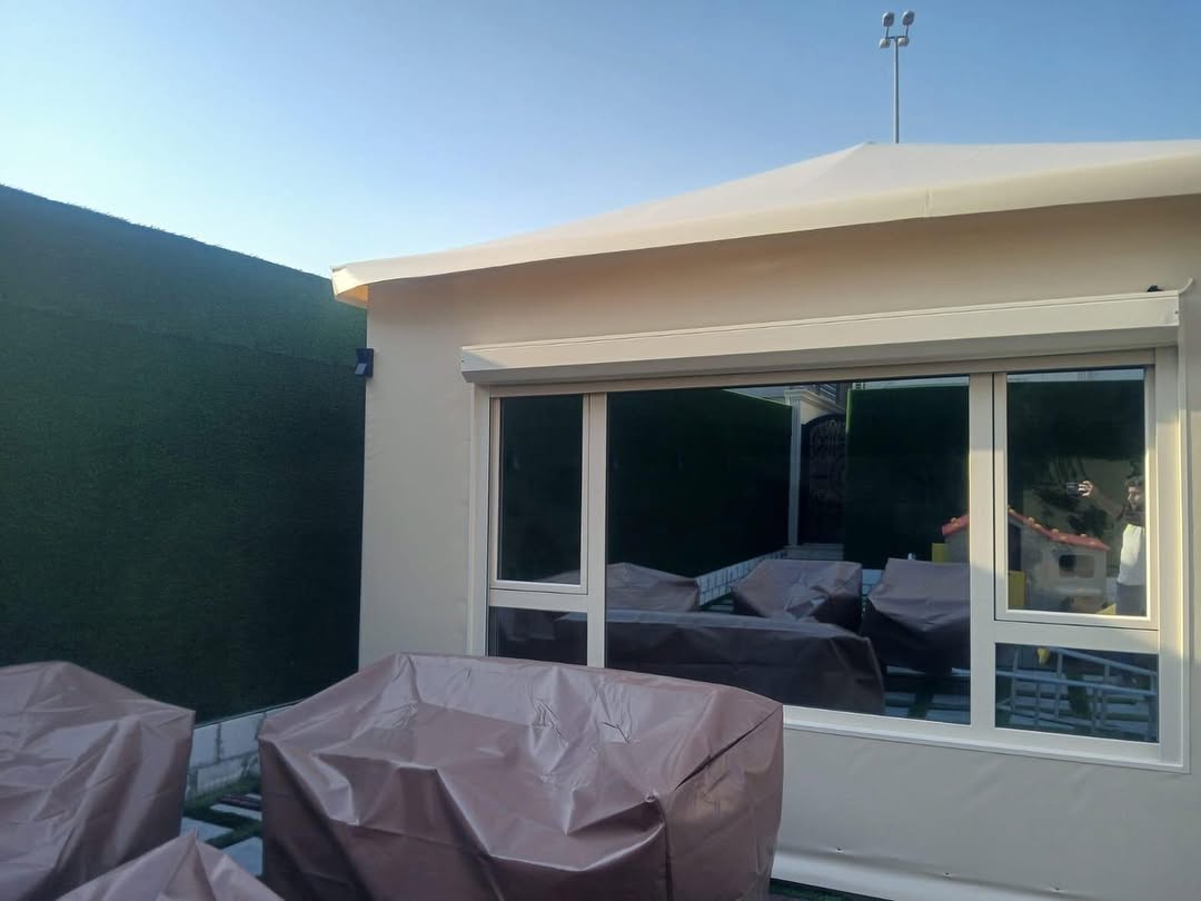 النجم اللامع للمظلات والسواتر | تركيب بيوت شعر للمناسبات في جدة حي الأندلس | بيوت شعر ملكية | تركيب بيوت شعر فاخرة