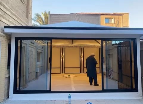 النجم اللامع للمظلات والسواتر | تركيب بيوت شعر للمناسبات في جدة حي الأندلس | بيوت شعر ملكية | تركيب بيوت شعر فاخرة