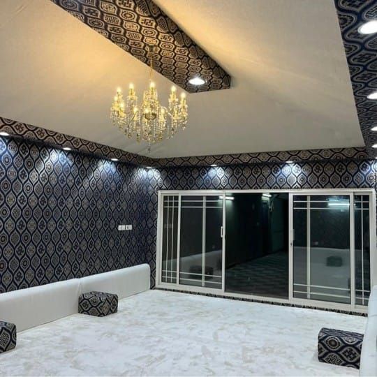 النجم اللامع للمظلات والسواتر | تركيب بيوت شعر للمناسبات في جدة حي الأندلس | بيوت شعر ملكية | تركيب بيوت شعر فاخرة