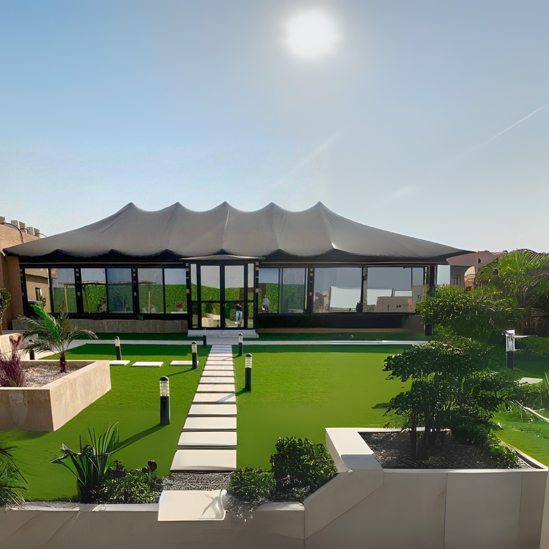 النجم اللامع للمظلات والسواتر | تركيب بيوت شعر للمناسبات في جدة حي الأندلس | بيوت شعر ملكية | تركيب بيوت شعر فاخرة