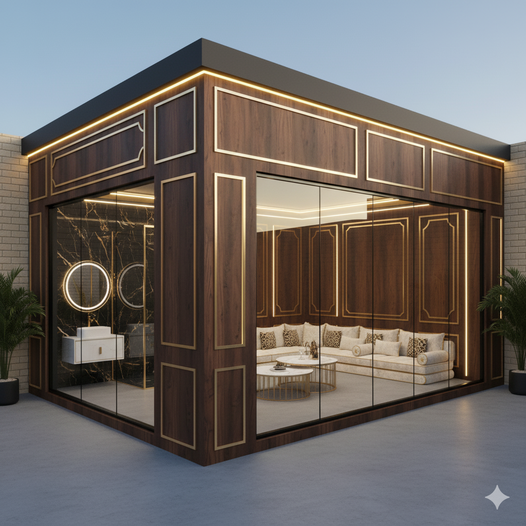 Gemini_Generated_Image_rni859rni859rni8 النجم اللامع للمظلات والسواتر | استخدامات الساندوتش بانل في جدة | اسقف وملاحق ساندوتش بانل جدة في حي الحمراء