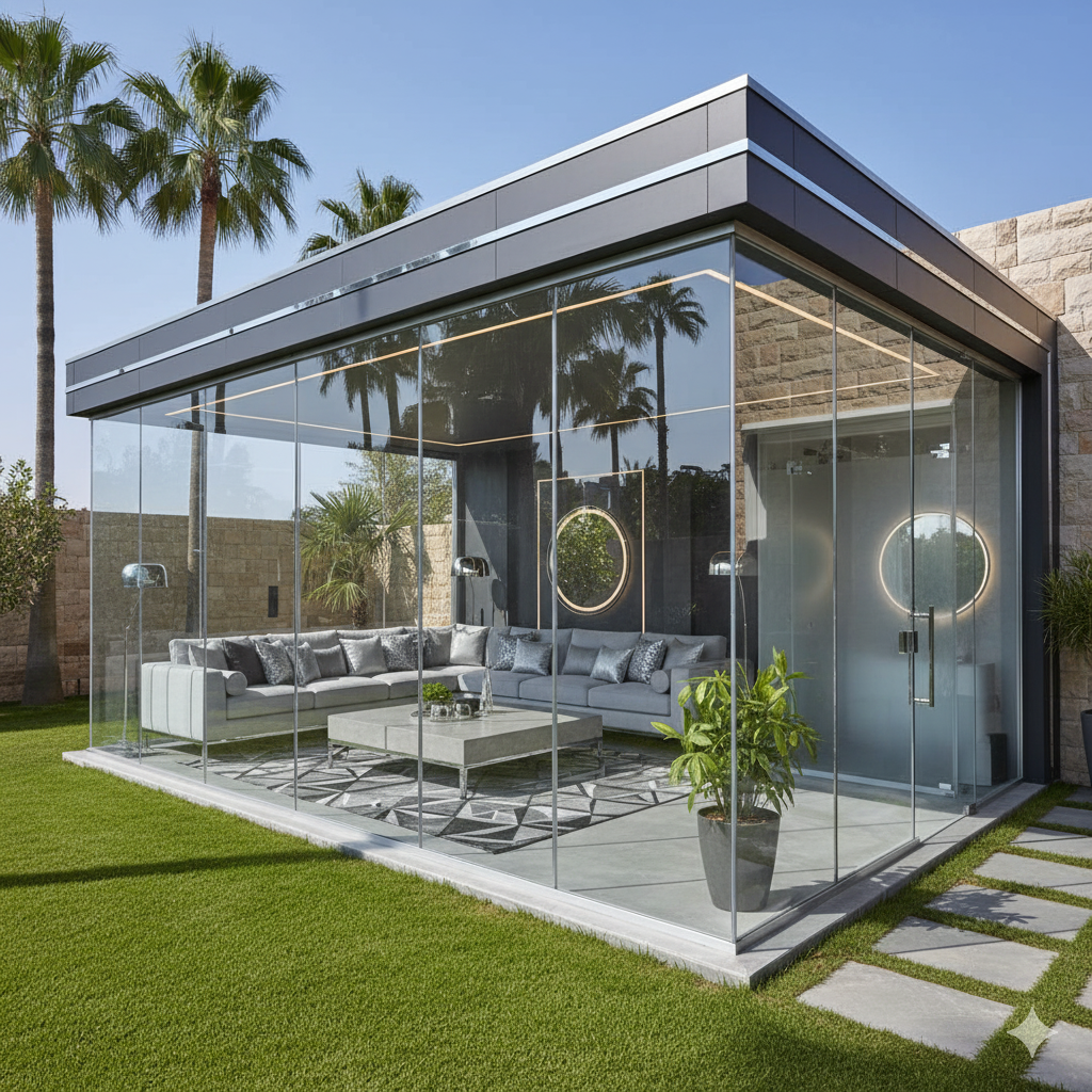 Gemini_Generated_Image_ucf1esucf1esucf1 النجم اللامع للمظلات والسواتر | استخدامات الساندوتش بانل في جدة | اسقف وملاحق ساندوتش بانل جدة في حي الحمراء