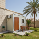 النجم اللامع للمظلات والسواتر | استخدامات الساندوتش بانل في جدة | اسقف وملاحق ساندوتش بانل جدة في حي الحمراء