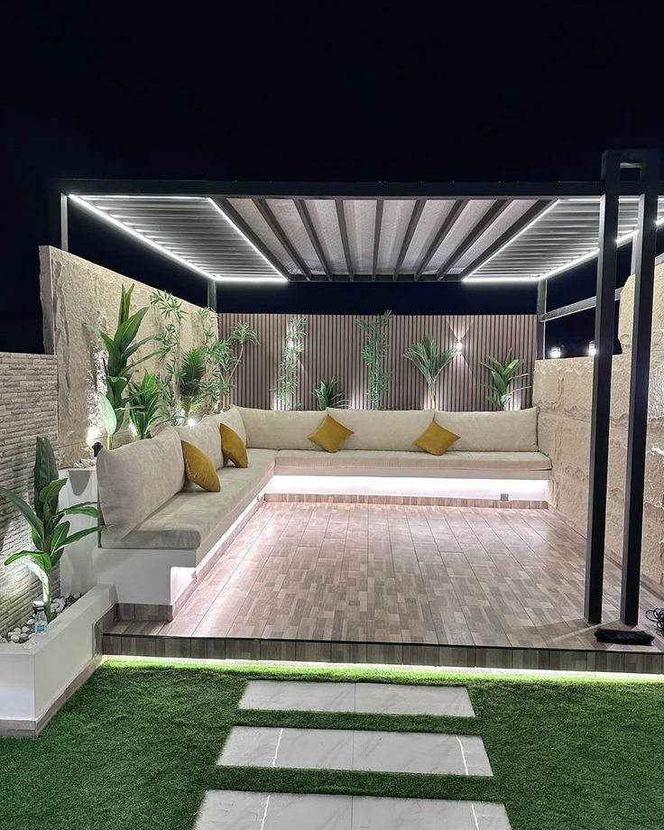 النجم اللامع للمظلات والسواتر | جلسات شتوية جدة في حي الزهراء | برجولات حدائق | جلسات احواش