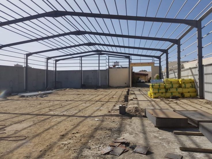 النجم اللامع للمظلات والسواتر | هناجر تخزين زراعية وصناعية في جدة حي الرحاب | هناجر حديد | هناجر شينكو