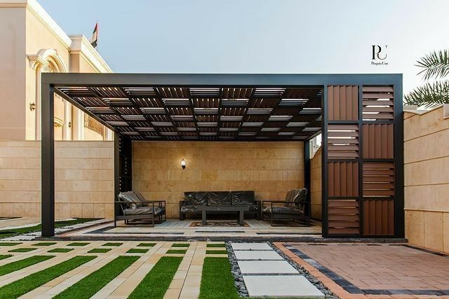 النجم اللامع للمظلات والسواتر | جلسات شتوية جدة في حي الزهراء | برجولات حدائق | جلسات احواش