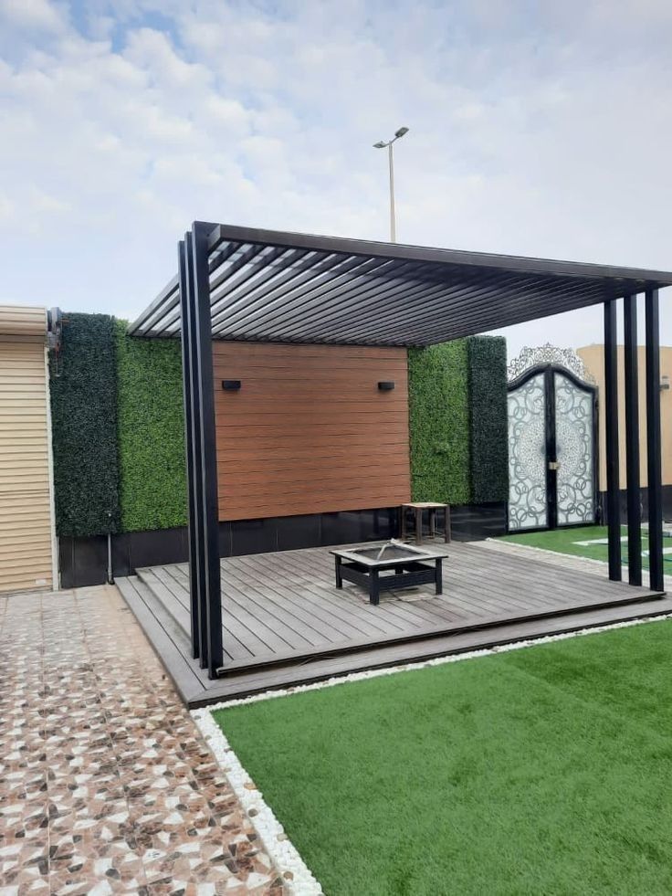 النجم اللامع للمظلات والسواتر | جلسات شتوية جدة في حي الزهراء | برجولات حدائق | جلسات احواش